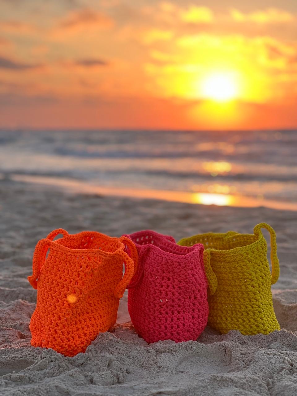 Color bloom bags