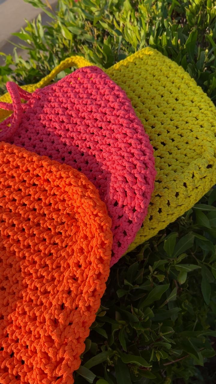 Color bloom bags